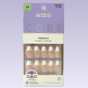 KISS CORE French Classic Timeless Acrylic Infused Nails